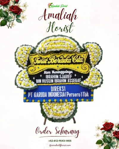 Papan Bunga Duka di Bekasijaya